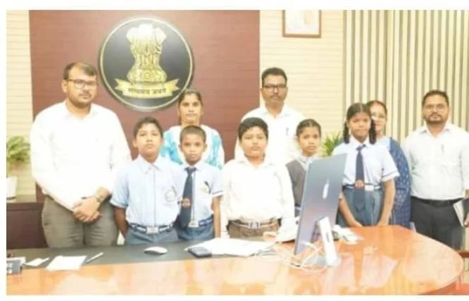अटल उत्कृष्ट शिक्षा योजना में श्रमिकों परिवार के पांच प्रतिभावान बच्चों का हुआ- चयन